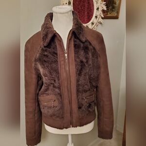 Cozy Brown Teddy Jacket for Women